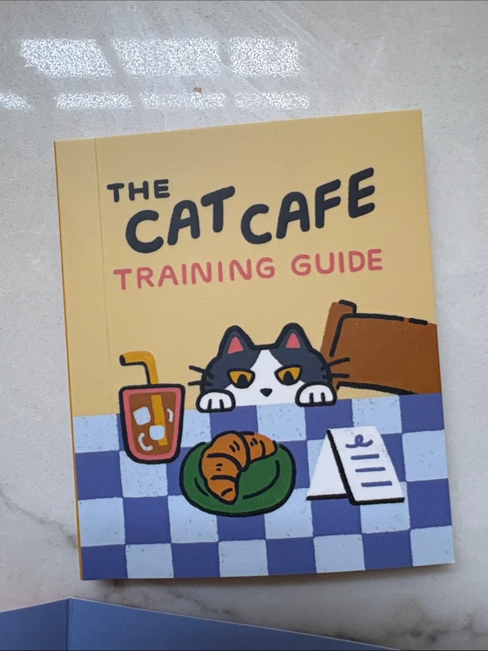 Cat Cafe Magnet Set - Decorative Cat Magnets (Pink) New in Box